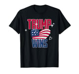 Trump Wins 2025 President Election Men and Women Supporter T-Shirt