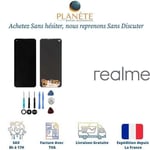 Original Ecran LCD + Vitre tactile Noir Sans Châssis Pour Realme 8 Pro (Relife)