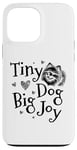 Coque pour iPhone 13 Pro Max Tiny Dog Big Joy Poméraniens Pom Dog Poméranie