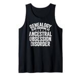 Fun Sarcastic Genealogy Genealogist Tree Historian Men Women Tank Top