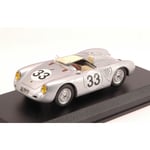 PORSCHE 55O RS N.33 RETIRED LE MANS 1957 LARROUSSE-VON FRANKENBERG 1:43