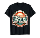 Mount Rushmore South Dakota Souvenir Memorabilia Vintage Sun T-Shirt