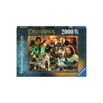 LotR Return of the King 2000 biter Ravensburger Puzzle Puslespill