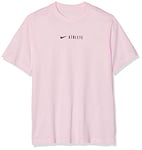 Nike M NK Dry Tee DB Athlete SM T-Shirt Homme, Pink Foam/Black, FR : XL (Taille Fabricant : XL)