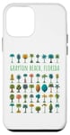 Coque pour iPhone 12 mini Grayton Beach Floride, États-Unis, motif palmiers