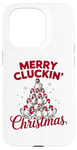 iPhone 15 Pro Merry Cluckin' Christmas Funny Chicken Lovers Farm Xmas Case