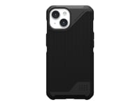 Uag Rugged Case For Apple Iphone 15 [6.1-Inch] - Metropolis Lt Kevlar Black - Baksidedeksel For Mobiltelefon - Magsafe-Samsvar - Dupont Kevlar, Tpu-Ramme - Svart Kevlar - For Apple Iphone 15