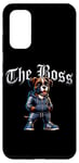 Coque pour Galaxy S20 Staffordshire Bull Terrier Dog The Boss Veste cool