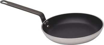 MasterClass Non-Stick Frying Pan, Round Aluminium Frypan, Heavy Duty Oven Safe 