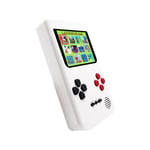 Rétro jeu vidéo console jeux portable écran de 2,4 pouces intégré 216 jeux classiques - Blanc