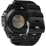 22 26 mm Nylon Militär rem För GARMIN FENIX7 7X PRO 6 6X Mjuk slitstark remkropp För 965 Instinktiv ersättningsrem black