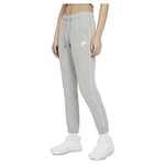 Nike Femme Pantalons, Gris (Dk Grey Heather/White), M