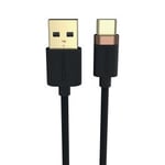 Duracell Kabel USB til USB-C 1m Sort