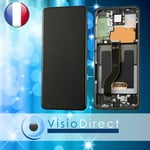 Ecran Vitre + LCD sur chassis Samsung Galaxy S20 PLUS SM-G985F 6.7" Noir cosmic