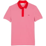 T-shirt Lacoste  Polo homme  ref 59963 9HY Rose Rouge