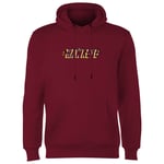 Avengers Hawkeye Comics Logo Hoodie - Burgundy - M - Bordeaux