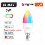 E27 E14 GU10 Bulb WIFI Bluetooth, Dimmable Smart LED Lamp RGB, Light Bulb, Alexa