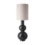 Flavia Lamps Augusta bordslampa grå lampfot Milano Tostado L