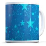 Amazing Blue Stars - Drinks Mug Cup Kitchen Birthday Office Fun Gift #12417