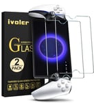 ivoler Pack de 2 Verre Trempé Compatible avec PlayStation Portal Remote Player K9 8pouces 190.4 * 107.4, Film Protection écran en Verre Trempé - 9H Glass - Anti Rayures - Sans Bulles