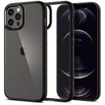 Spigen Ultra Hybrid Case Compatible with iPhone 12 Pro Max - Matte Black