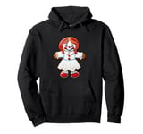 Raggedy Ann Gingerbread Cookie Pullover Hoodie