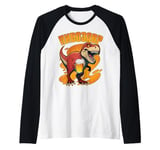 PiwoSaurus Russian Dinosaurus Beer Lovers Russians Raglan Baseball Tee