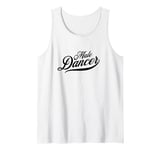 Male Dancer, Funny Men's Graphic Tank Top