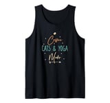 Coffee Cats and Yoga Mats Tank Top