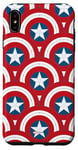 Coque pour iPhone XS Max Marvel Captain America 4: Brave New World Shield Pattern