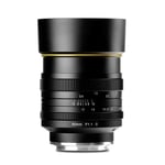 KamLan 50mm f1.1II Lens APS-C Large Aperture Manual Focus Lens Compatible with Sony Cameras NEX-3, NEX-5, NEX-6, NEX-7,A5000, A5100, A6000, A6500 etc. Series(Compatible with Sony)