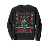 'Tis the Season Deer Hunter Ugly Christmas Sweater Party Sweatshirt