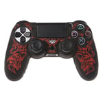 Housse Pour Manette De Jeu Dragon En Silicone, Avec 2 Manettes Pour Manette Ps4