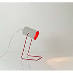 In-es.artdesign IN-ES060014G-A Paint T Cemento Lampe de Table Gris/Orange