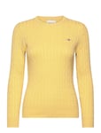 GANT Stretch Cotton Cable C-Neck Gul