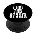 I Am The Storm Shirt Devil Whispers Motivational T-Shirt PopSockets Swappable PopGrip