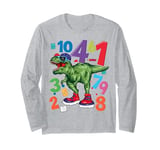 Maths Day Costume With Numbers On Idea For Kids Maths Number Long Sleeve T-Shirt