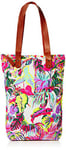 The Holiday Shop London , Sac femme - Multicolore - Multicolore (White/Pink/Yellow),