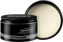 REDKEN Brews, Men's Maneuver Cream Pomade, For Medium Control & Smooth Finish, 