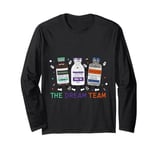 The Dream Team Retro Groovy B52 Nurse Medical Nursing Psych Long Sleeve T-Shirt