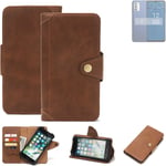 Wallet Case for Nokia G310 5G Protective Cover Cell Phone bag Brown