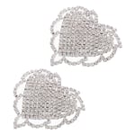 2 Pcs Rhinestone Nipple Stickers Crystal Body Jewelry Cream