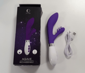 Luna Agave - Vibromasseur lapin rechargeable violet sextoy /EBQN