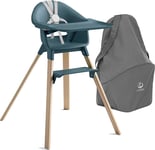 Stokke Clikk™ Høystol inkl. Oppbevaringsveske, Fjord Blue