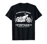 18 Year Old Biker. Born in 2006 18th Birthday Bike Motorbike T-Shirt