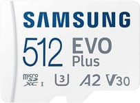 Samsung Evo plus Microsd SDXC U3 Class 10 A2 Memory Card 130Mb/S with SD Adapter