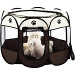 Linghhang - Tente Pliable pour Animaux de Compagnie 8 pièces Maille Maison Portable Pliable Cage de Course pour Chiots Clôtures de Jeux pour Chiens