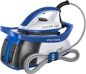 Russell Hobbs - Steam Generator Iron, Upright Storage, 2600W, Blue/White