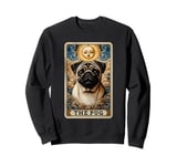 The Pug Tarot Card Dog Lover Pug Dogs Owner Sweatshirt