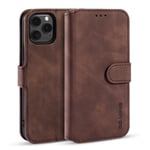 DG.MING iPhone 13 Pro Max telefonfodral - Coffee Brun